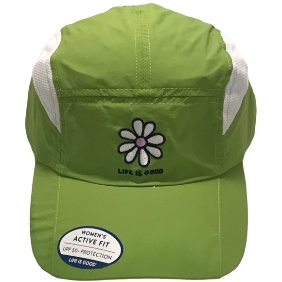 Life is Good - UPF 50 Protection Women's Active Fit Cap/Hat - Picture 1 of 16